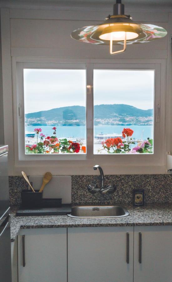 Atico Con Vistas Entre Centro Y Playa Apartment Vigo Luaran gambar