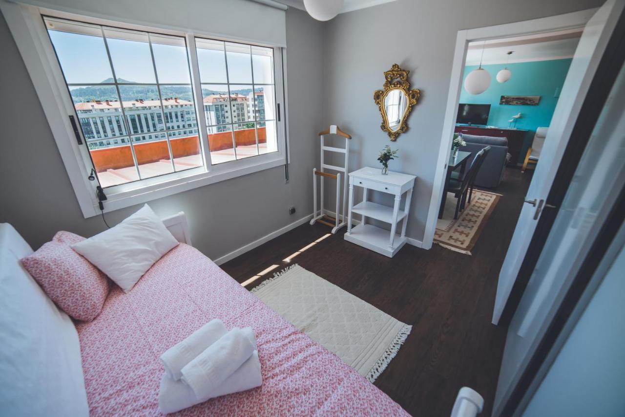 Atico Con Vistas Entre Centro Y Playa Apartment Vigo Luaran gambar